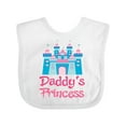 thumbnail image 1 of Inktastic Princess (Daddy's) Girls Baby Bib, 1 of 4
