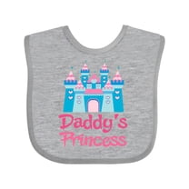 Inktastic Princess (Daddy's) Girls Baby Bib