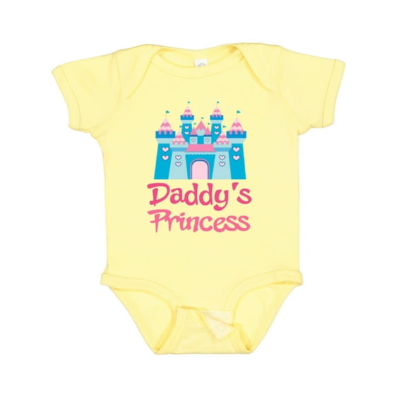 Inktastic Princess (Daddy's) Girls Baby Bodysuit