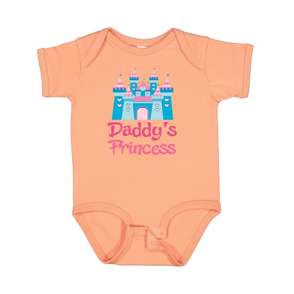 Inktastic Princess (Daddy's) Girls Baby Bodysuit