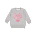 thumbnail image 1 of Inktastic Princess Era Pink Crown and Bow Design Toddler Sweatshirt, 1 of 4