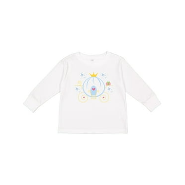 Inktastic Princess Fairytale Coach Girls Long Sleeve Toddler T-Shirt