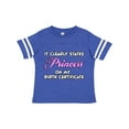 thumbnail image 1 of Inktastic Princess Girls Toddler T-Shirt, 1 of 5