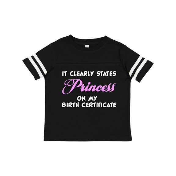 Inktastic Princess Girls Toddler T-Shirt