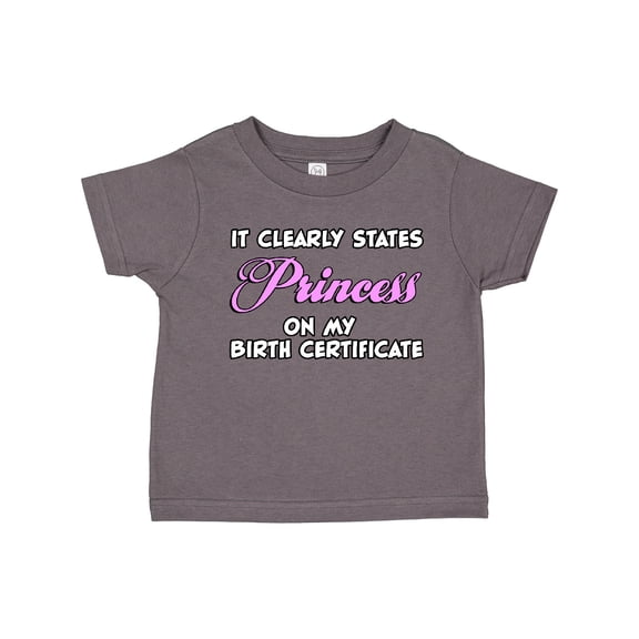 Inktastic Princess Girls Toddler T-Shirt