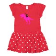 thumbnail image 1 of Inktastic Princess Riding Her T-Rex Girls Toddler Dress, 1 of 4