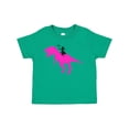 thumbnail image 1 of Inktastic Princess Riding Her T-rex Girls Toddler T-Shirt, 1 of 5
