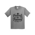 thumbnail image 1 of Inktastic Princess in Training Crown Graphic Youth T-Shirt, 1 of 5