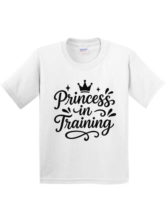 Princess in Training Crown Graphic Youth T-Shirt