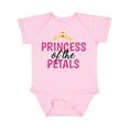 thumbnail image 1 of Inktastic Princess of the Petals with Crown Girls Baby Bodysuit, 1 of 5