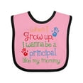 thumbnail image 1 of Inktastic Principal Like Mommy Boys or Girls Baby Bib, 1 of 4