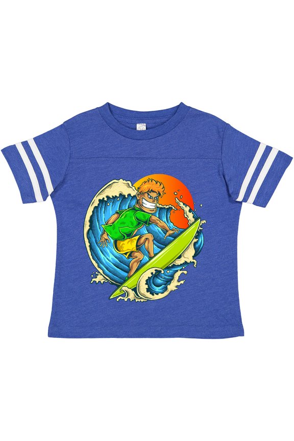 Pro Surfer Dude Boys Toddler T-Shirt