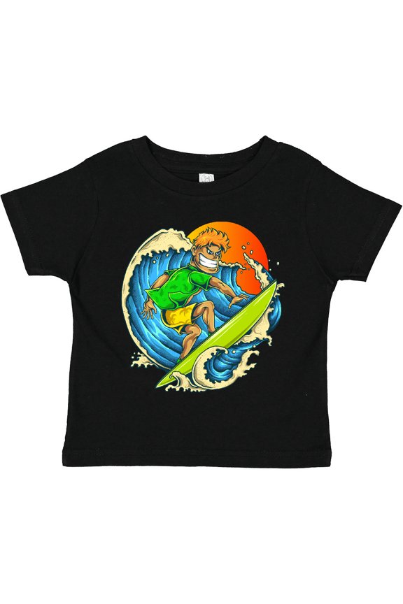Pro Surfer Dude Boys Toddler T-Shirt