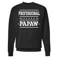 thumbnail image 1 of Inktastic Professional Papaw Grandfather Adult Sweatshirt, 1 of 4