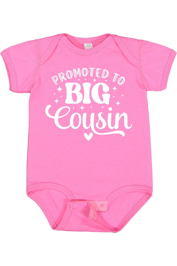 Promoted to Big Cousin Boys or Girls Baby Bodysuit