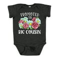 thumbnail image 1 of Inktastic Promoted to Big Cousin with Flowers Boys or Girls Baby Bodysuit, 1 of 5