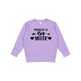 thumbnail image 1 of Inktastic Promoted to Big Sister Arrows and Hearts Toddler Sweatshirt, 1 of 4