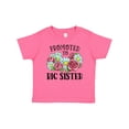 thumbnail image 1 of Inktastic Promoted to Big Sister with Flowers Girls Baby T-Shirt, 1 of 5
