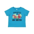 thumbnail image 1 of Inktastic Promoted to Big Sister with Flowers Girls Baby T-Shirt, 1 of 5