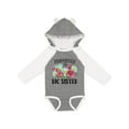 thumbnail image 1 of Inktastic Promoted to Big Sister with Flowers Girls Long Sleeve Baby Bodysuit, 1 of 5