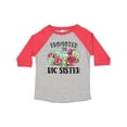 thumbnail image 1 of Inktastic Promoted to Big Sister with Flowers Girls Toddler T-Shirt, 1 of 5