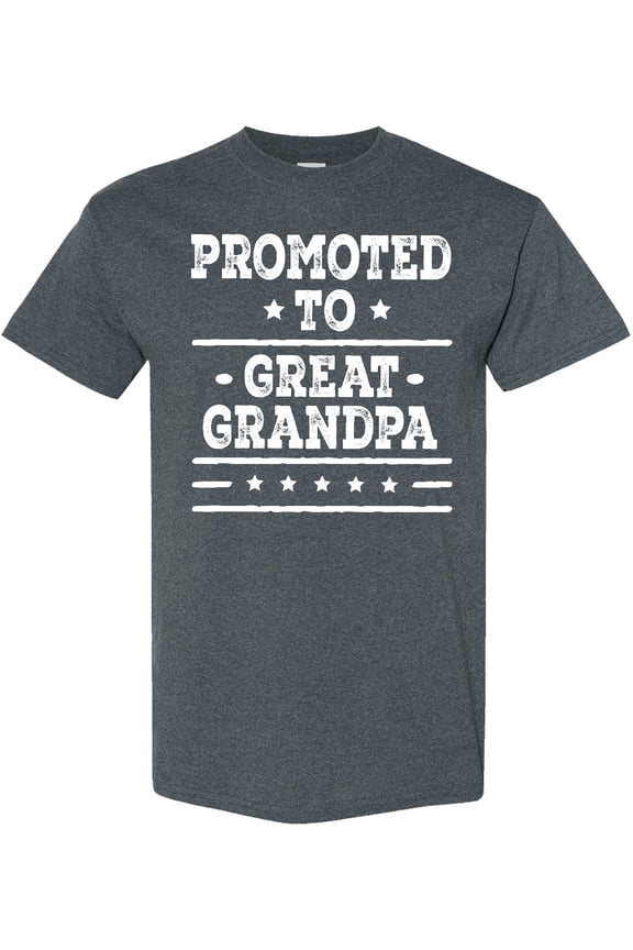 Promoted to Great Grandpa T-Shirt