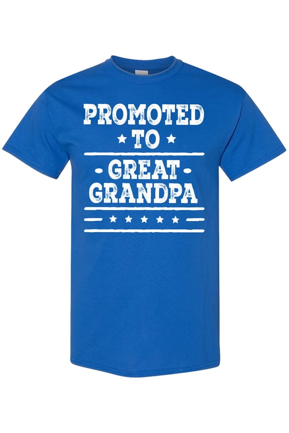 Promoted to Great Grandpa T-Shirt