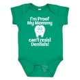 thumbnail image 1 of Inktastic Proof Mommy Cant Resist Dentist Dad Boys or Girls Baby Bodysuit, 1 of 5
