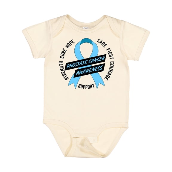 Inktastic Prostate Cancer Awareness Boys or Girls Baby Bodysuit