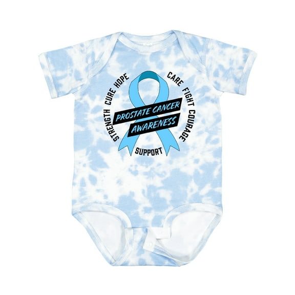 Inktastic Prostate Cancer Awareness Boys or Girls Baby Bodysuit