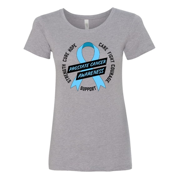 Inktastic Prostate Cancer Awareness Women's T-Shirt