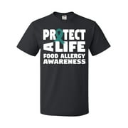 Inktastic Protect a Life Food Allergy Awareness T-Shirt