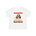 thumbnail image 1 of Inktastic Protected by a Basset Hound Funny Dog Boys or Girls Baby T-Shirt, 1 of 5