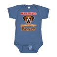 thumbnail image 1 of Inktastic Protected by a Boxer Dog Boys or Girls Baby Bodysuit, 1 of 5