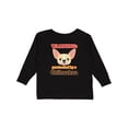 thumbnail image 1 of Inktastic Protected by a Chihuahua Boys or Girls Long Sleeve Toddler T-Shirt, 1 of 5