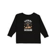 thumbnail image 1 of Inktastic Protected by a Dachshund Dog Boys or Girls Long Sleeve Toddler T-Shirt, 1 of 5