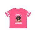 thumbnail image 1 of Inktastic Protected by a Dachshund Dog Boys or Girls Toddler T-Shirt, 1 of 5