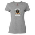 thumbnail image 1 of Inktastic Protected by a Dachshund Dog Women's T-Shirt, 1 of 5