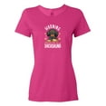 thumbnail image 1 of Inktastic Protected by a Dachshund Dog Women's T-Shirt, 1 of 5