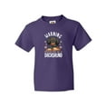 thumbnail image 1 of Inktastic Protected by a Dachshund Dog Youth T-Shirt, 1 of 5