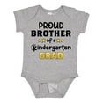 thumbnail image 1 of Inktastic Proud Brother of a Kindergarten Grad Boys Baby Bodysuit, 1 of 5