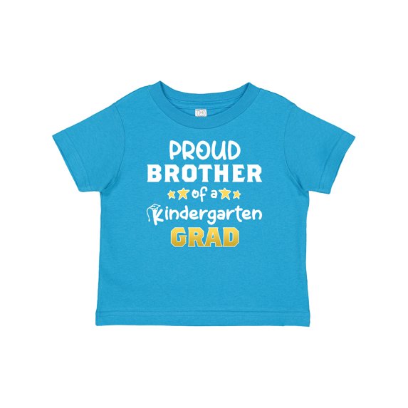 Inktastic Proud Brother of a Kindergarten Grad Boys Baby T-Shirt