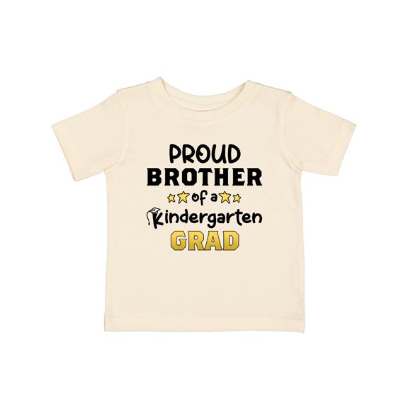 Inktastic Proud Brother of a Kindergarten Grad Boys Baby T-Shirt