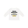 thumbnail image 1 of Inktastic Proud Brother of a Kindergarten Grad Boys Long Sleeve Toddler T-Shirt, 1 of 5
