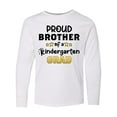 thumbnail image 1 of Inktastic Proud Brother of a Kindergarten Grad Long Sleeve Youth T-Shirt, 1 of 5