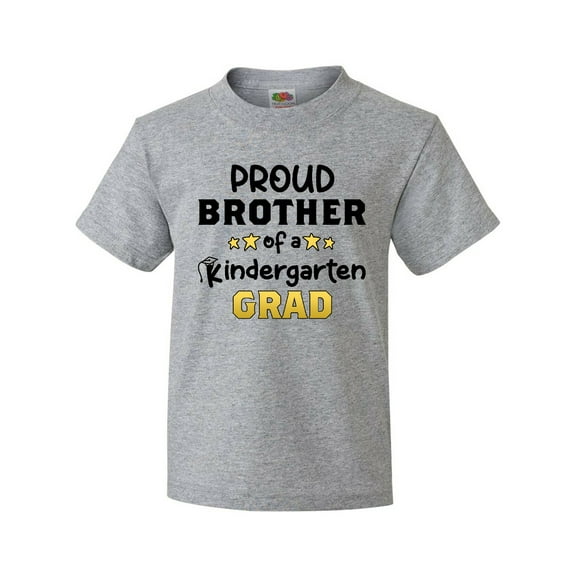 Inktastic Proud Brother of a Kindergarten Grad Youth T-Shirt