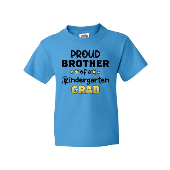 Inktastic Proud Brother of a Kindergarten Grad Youth T-Shirt