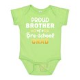 thumbnail image 1 of Inktastic Proud Brother of a Pre-school Grad Boys Baby Bodysuit, 1 of 4