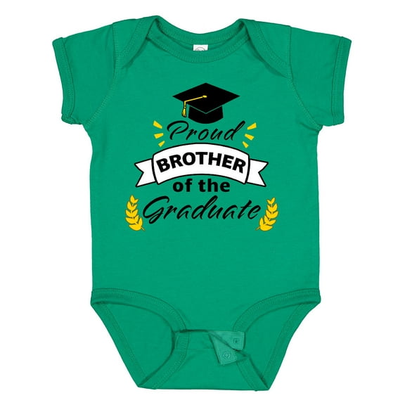 Inktastic Proud Brother of the Graduate-family Graduation Boys or Girls Baby Bodysuit