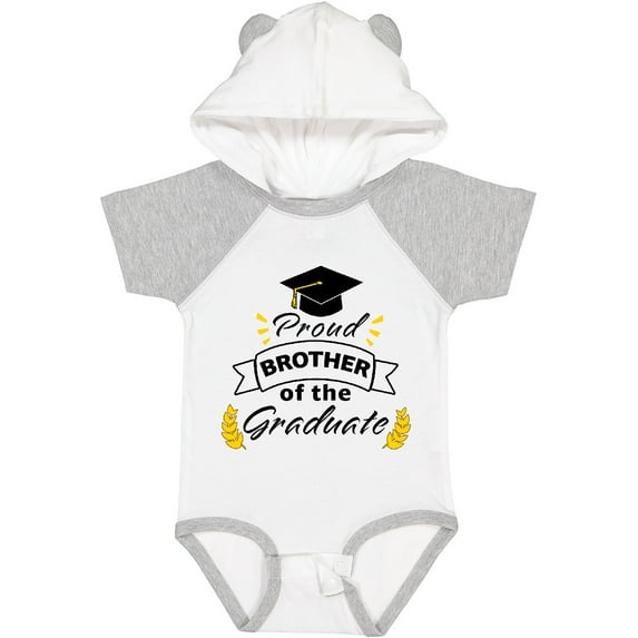Inktastic Proud Brother of the Graduate-family Graduation Boys or Girls Baby Bodysuit